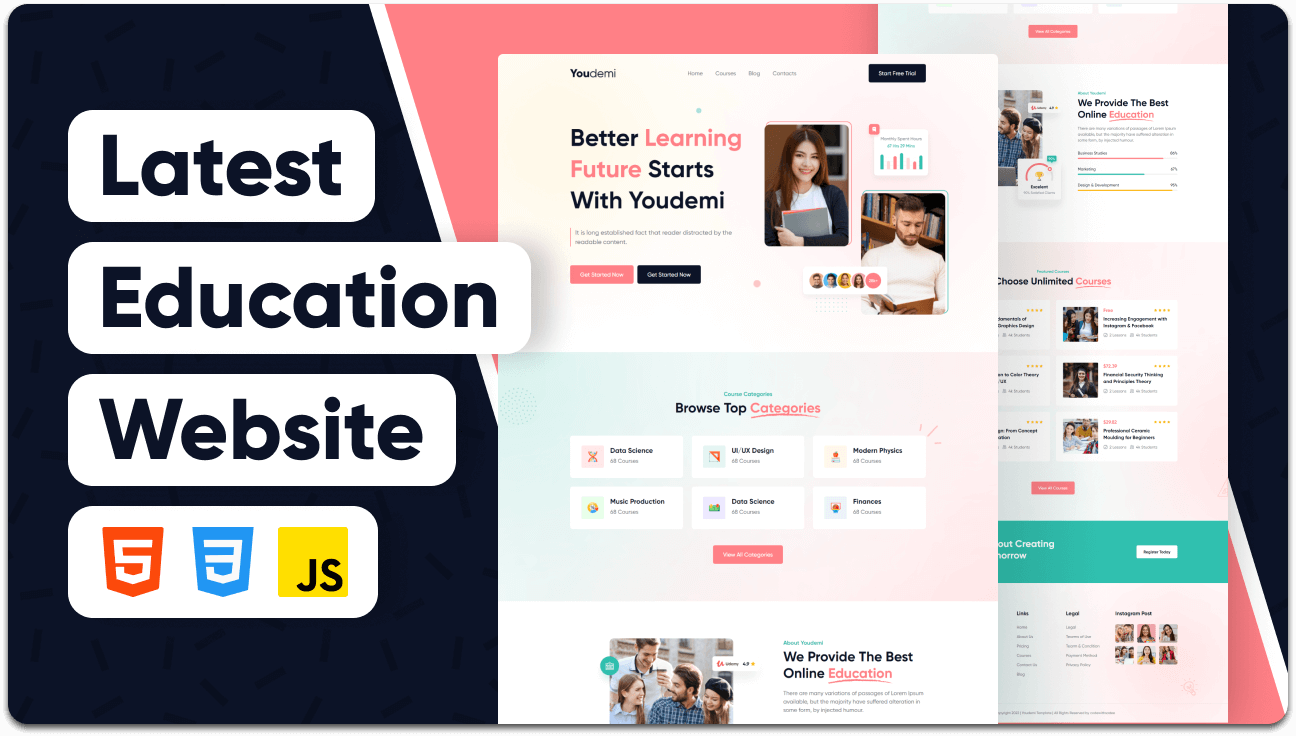 Youdemi - Education Website