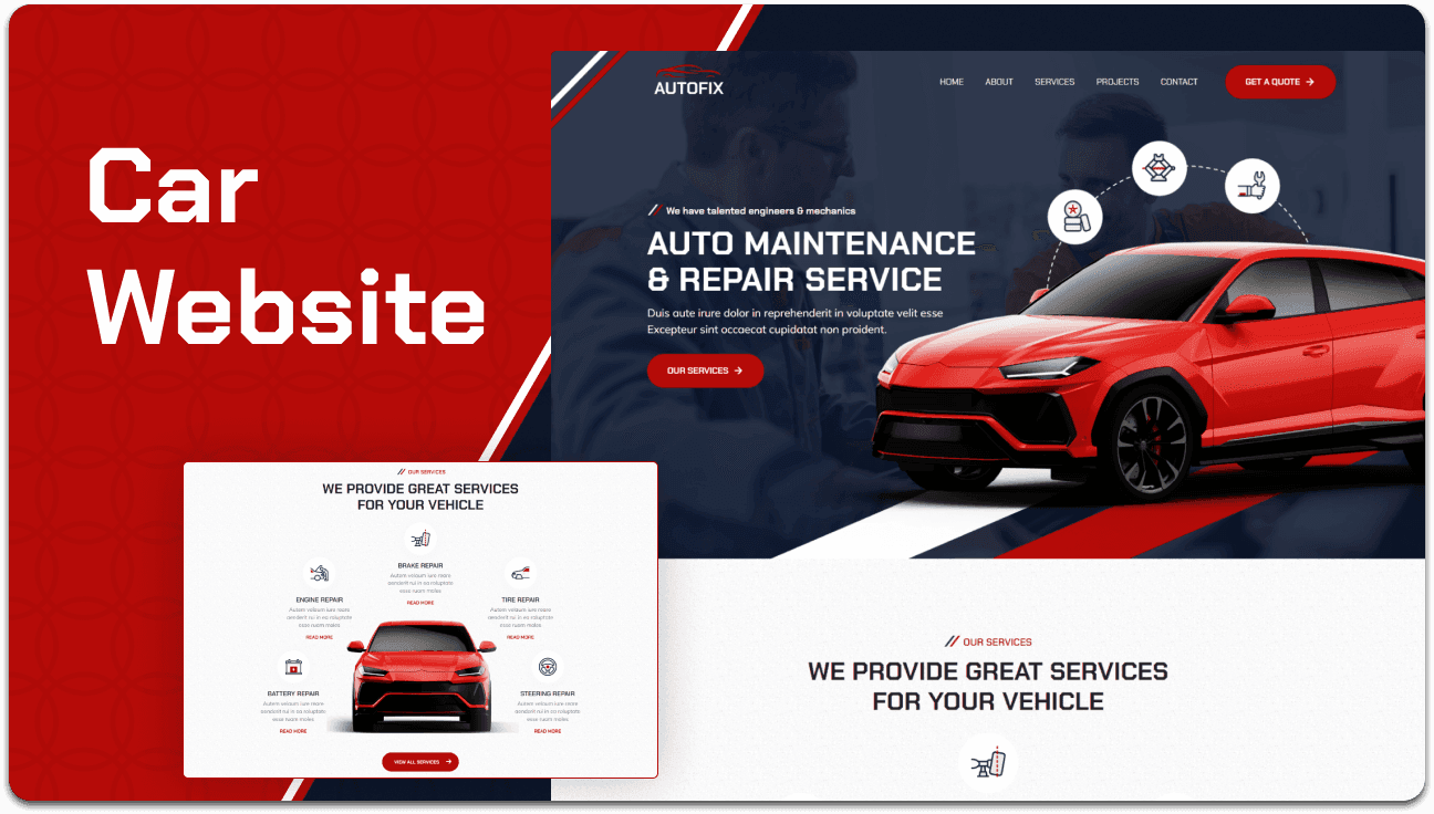 Autofix - Car Service Website