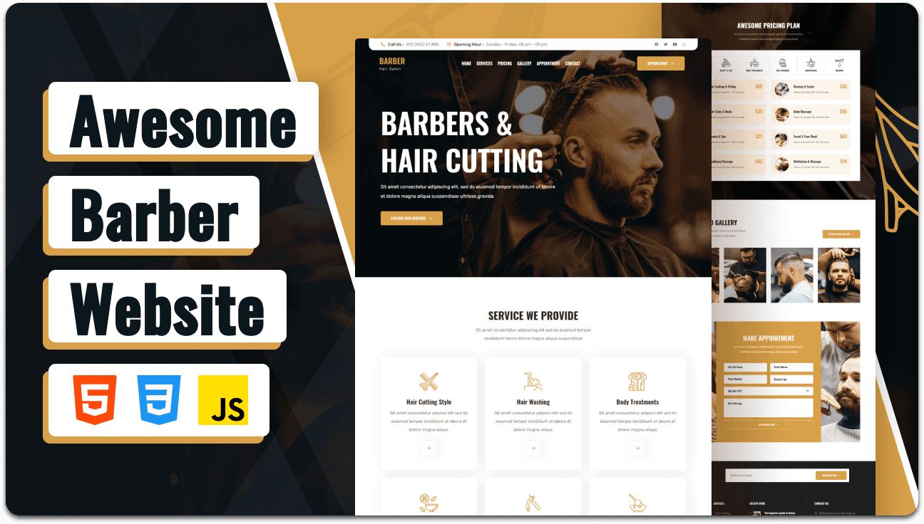 Barber - Barber Website