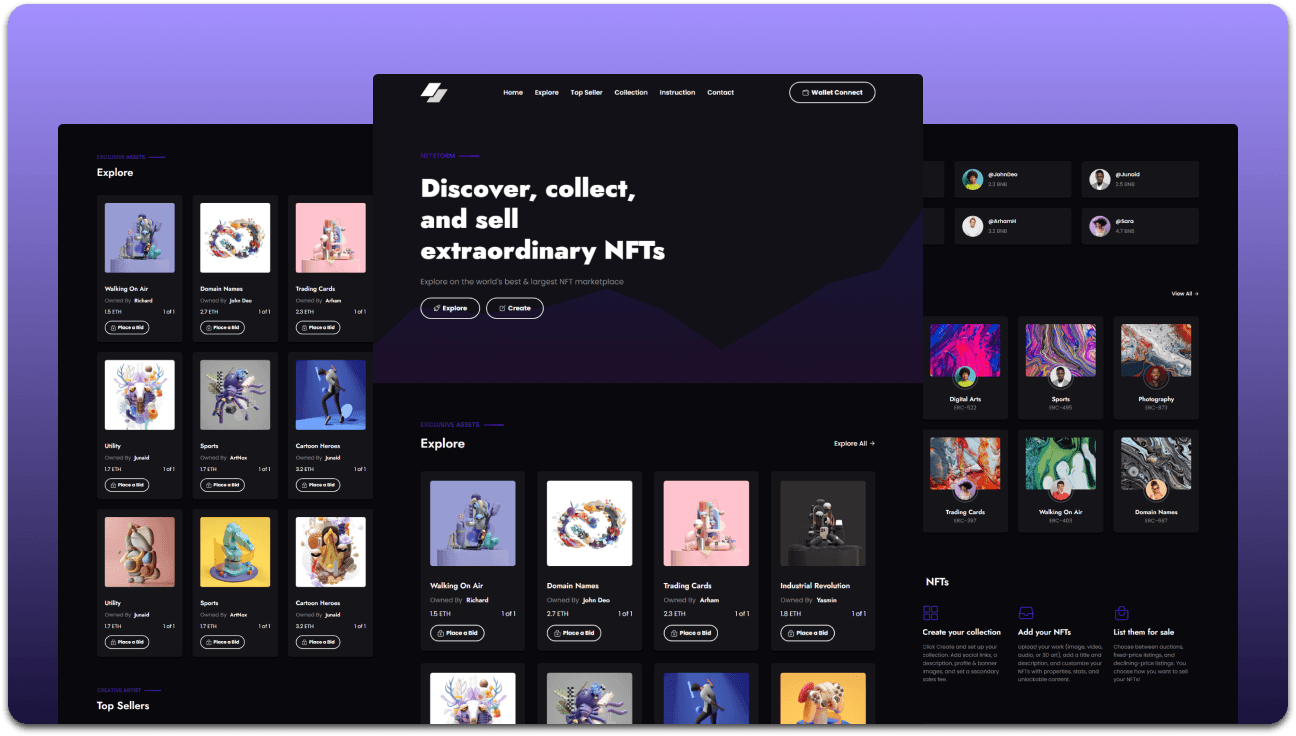 NFTC - NFT website
