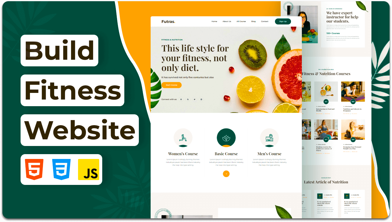 Futras - Fitness Website